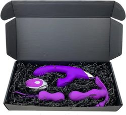 3 Pack G-Spot Sucking Vibrators rabbit Kegal Balls Vibrators for Women - 10 Different vibration modes