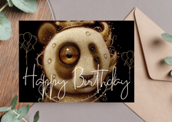 Happy birthday! Digital Greeting Card.