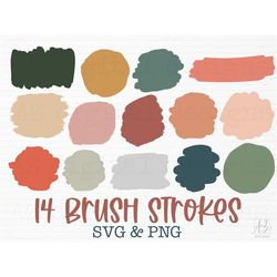 paint brush stroke svg bundle hand drawn | brush stroke svg png | keychain svg | splatter svg | paint brush svg png | ba