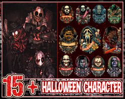 Halloween Killers Png Bundle. Horror Halloween Movie Png, Horror Movies Bundle, Horror Halloween Png, Instant Download