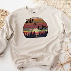 Explore Sweatshirt, Explore Hoodie, Hiking Sweatshirt, Adventure Sweatshirt, Forest Sweatshirt, Trees Sweater, Camping S