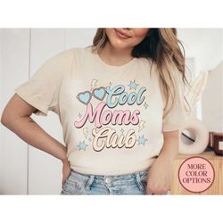 Cool Moms Club T-Shirt Motherhood Shirts Mother's Day Gift Cool Shirts For Mom New Mom T-Shirt (AP-MOM92)