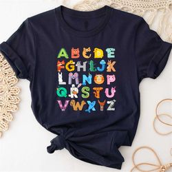 Kindergarten Teacher Shirt, Alphabet Shirt, Preschool Teacher Tshirt, Abc Shirt, Funny Teacher T Shirts, Cute Teacher Te