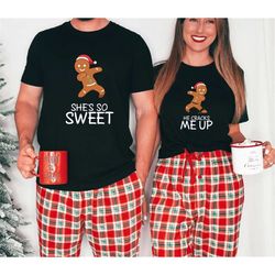 Christmas Gingerbread Shirts, Christmas Couple Shirts, Christmas Love Shirt, Holiday Matching Shirt, Matching Christmas