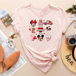 Disney Valentine's Day Shirt, Matching Valentines Shirt, Mickey & Minnie Friends Shirt, Disney Valentines Shirt, Valenti