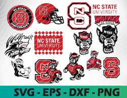 North Carolina State University Football Team svg, North Carolina State Univers,Logo bundle Instant Download
