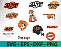 Oklahoma State Football Team svg, Oklahoma State svg, Logo bundle Instant Download