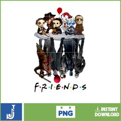Horror Characters Png, Horror Friends Png, halloween character Png, Horror PNG, Horror Movie PNG, Halloween Png