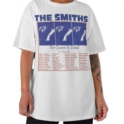vintage smiths band tshirt, the queen is dead tour 1986 retro music, the smith 80s band tee, vintage graphic tee