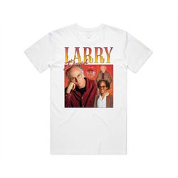 Larry David Homage T-shirt Tee Top Comedian Icon Legend Retro 90's Vintage Funny