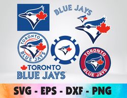 Toronto Blue Jays logo, bundle logo, svg, png, eps, dxf