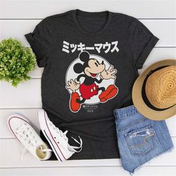 Mickey Mouse Shirt, Disney Shirt, Disney Vintage Shirt, Mickey Retro Shirt, Disney Men Shirt, Disney Kids Shirt