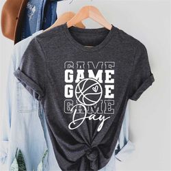 game day shirt, basketball life shirt, game day vibes shirt, basketball cheer shirt, basketball shirt, basketball girl,