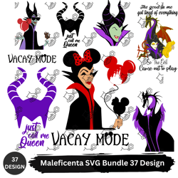 Maleficenta SVG Bundle 37 Designs PNG, SVG, EPS, SVG