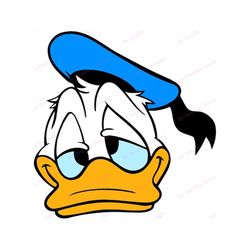 Donald Duck SVG 16, svg, dxf, Cricut, Silhouette Cut File, Instant Download