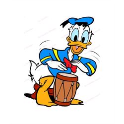 Donald Duck SVG 33, svg, dxf, Cricut, Silhouette Cut File, Instant Download