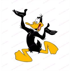 Daffy Duck SVG 20, svg, dxf, Cricut, Silhouette Cut File, Instant Download