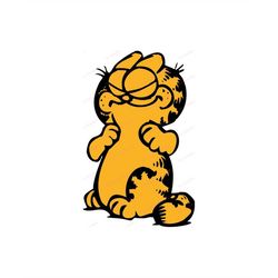 Garfield SVG 2, svg, dxf, Cricut, Silhouette Cut File, Instant Download