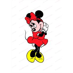 Minnie Mouse SVG 30, svg, dxf, Cricut, Silhouette Cut File, Instant Download