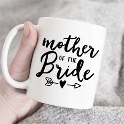Mother of the bride mug, wedding mug, bridal party mug, Mother of the Bride Gift, Mother Wedding Gift, bride mug, Weddin
