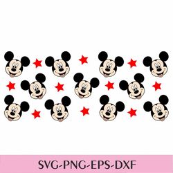 Mickey Mouse Libbey Can Glass SVG & PNG free cut files