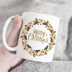Merry christmas mug, gift for christmas, christmas mug gift, christmas wishes gift, christmas gift for friends, christma