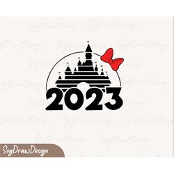 2023 castle svg, Minnie magical svg, png shirt files for cricut and silhouette