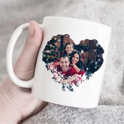 Personalized Mommy gift, Christmas gift for couple, custom gift for girlfriend, photo mug for boyfriend, Christmas wife