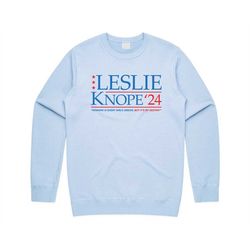 Leslie Knope 2024 Jumper Sweater Sweatshirt Parks & Rec TV Show US President Gift Funny
