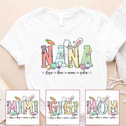 Easter Nana Shirt, Personalized Grandma Shirt, Easter Gift for Nana, Easter Shirt, Nana Shirt with Grandkids Name, Nana