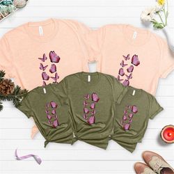 Butterflies Shirt for Girls, Cute Gift for Women, Summer Shirt, Cute Butterfly Gift , Butterfly T-shirt for Women, Cute