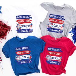 4th of July Family Shirts, USA Independence Day Shirt, Matching 4th of July Shirts, 4th of July Family Matching Tees, Pa