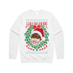 J-Hope Christmas Jumper Sweater Sweatshirt Jung Ho-seok Kpop Fangirl Cute Funny