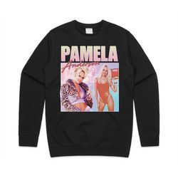 Pamela Anderson Homage Jumper Sweater Sweatshirt Pam & Tommy Book Costume Vintage