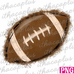 football png, watercolor football sublimation, football clipart, football digital file , football printable, sport team,