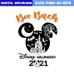 Boo Bash Disney Halloween 2021 Svg, Disney Halloween 2021 Svg, Disney Halloween Svg, Disney, Halloween Svg, Png Eps File