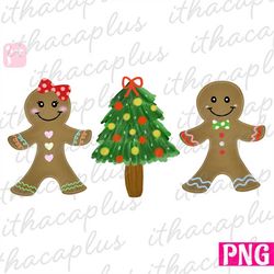 Christmas gingerbread  PNG files sublimation -  gingerbread man printable, gingerbread girl png, gingerbread clipart, ch