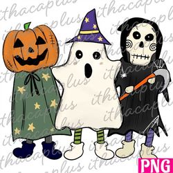 Halloween sublimation boy, Halloween Pumpkin png, Halloween Ghost sublimation,  skull digital, skeleton Grim Reaper PNG,