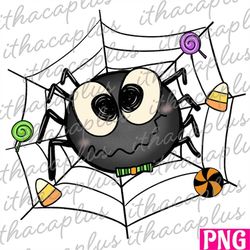 Spider sublimation, Halloween Spider PNG print Design for boy, digital, happy halloween PNG, Trick or Treat PNG, Hallowe