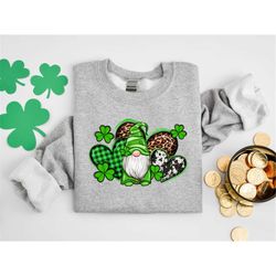 St Patrick's Day Gnomes Shirt, Gnomes Shirt, Happy St Patrick's Day Shirt, Clover Shirt, St Patrick's Day Shirt, Irish S