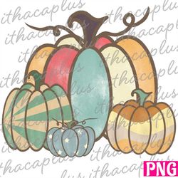 Fall png, Fall pumpkin sublimation, Fall pumpkin clipart, colorful pumpkin digital, Autumn pumpkin printable, Thanksgivi