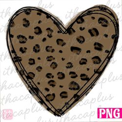 leopard heart printable, leopard heart sublimation, heart shape Digital, leopard heart png, leopard heart frame png, leo