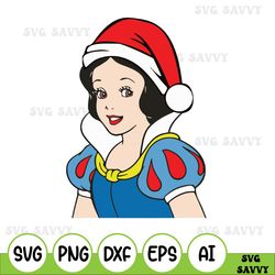 Snow White Christmas Hat, Christmas Svg, Christmas Svg Files Cut File