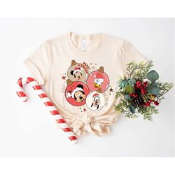 Disney Christmas Vintage Shirt, Mickey And Friends Christmas Vintage Shirt, Disney Family Xmas Shirts, Merry Christmas,