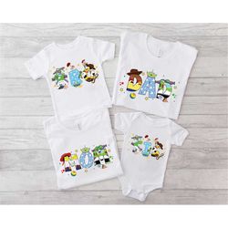 Disney Toy Story Mom Dad Sis and Bro Shirt, Toy Story Inspired, Toy Story Family, Buzz Lightyear, Disney Toy Story Tee,