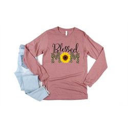 Blessed Mom Shirts,Happy Mother's Day,Best Mom,Gift For Mom,Gift For Mom To Be,Gift For Her,Mother's Day Shirt,Trendy,Lo