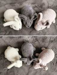 Crochet  Patterns  Toys Bunny Downloadable PDF, English, Polish