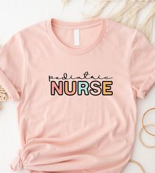 Pediatric Nurse T-Shirt for Registered Nurse, Gift