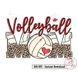 Volleyball Png, Volleyball Mom, Mothers Day Png, Volleyball Gifts, Gift For Mom, Funny Mom Png, Volleyball Designs, Leop