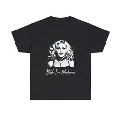 Madonna Retro T-Shirts, The Celebration Tour, Four Decades Music Tour, Bitch I'm Madonna Shirt